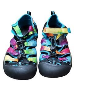 Keen Men's Black Tie Dye Sandals
